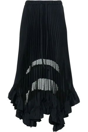 Claudie Pierlot Falda midi plisada