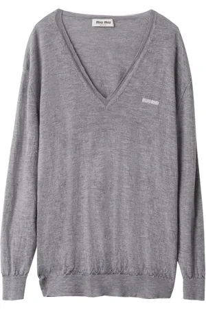 Miu Miu Jersey con logo bordado