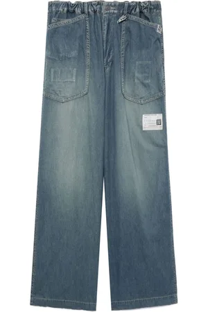 Maison Mihara Yasuhiro Vaqueros anchos ajustables