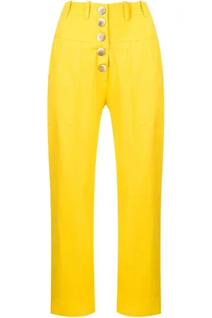 Olympiah Pantalones capri con botones