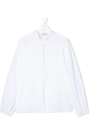 Alberta Ferretti Blusa con detalle de encaje