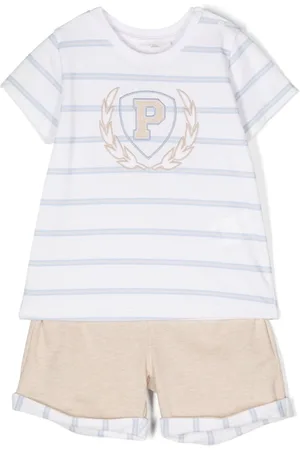 PATACHOU Set con pantalones cortos de piqué