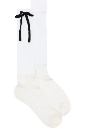 Maison Margiela Calcetines Couture con detalle de lazo