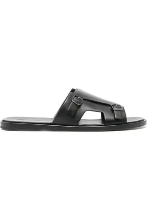 santoni Sandalias con doble hebilla