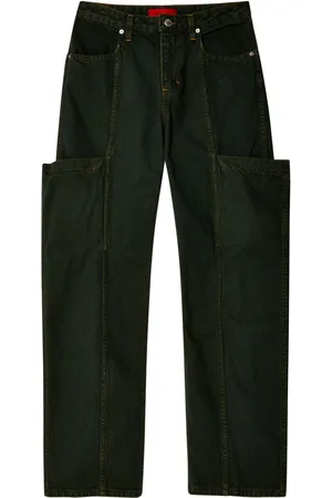 ECKHAUS LATTA Vaqueros rectos con bolsillos tipo cargo
