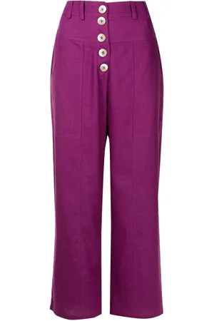 Olympiah Pantalones capri con botones