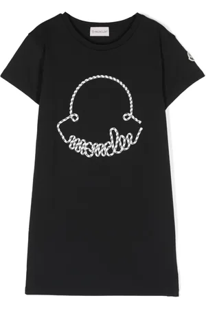 Moncler Vestido con aplique del logo