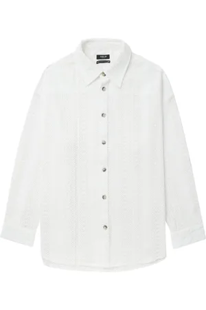 FIVE CM Camisa de ganchillo