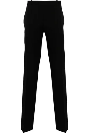 Alexander McQueen Pantalones de vestir de talle medio