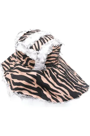 The Attico Sombrero de verano con flecos