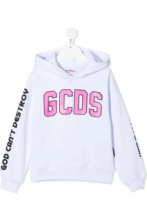 GCDS Sudadera con capucha y logo