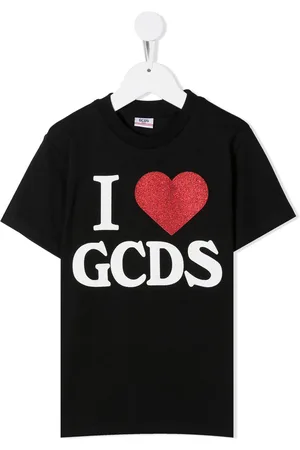 GCDS Camiseta con logo estampado