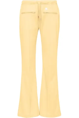 Courrèges Pantalones anchos con logo
