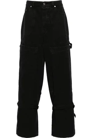 OFF-WHITE Pantalones con detalle de tiras