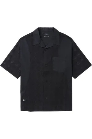 FIVE CM Camisa con motivo geométrico