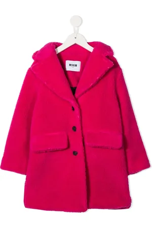 Msgm Abrigo con logo bordado