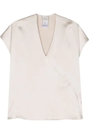 ALYSI Blusa con detalle de costuras