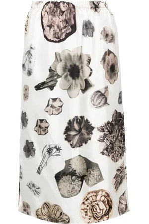 Marni Falda con estampado floral