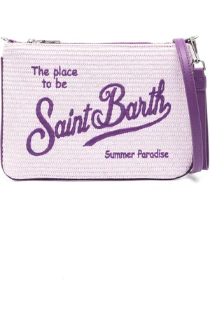 MC2 SAINT BARTH Bolso Parisienne de paja