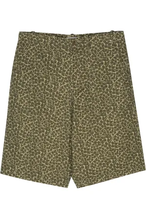 Maison Kitsuné Pantalones cortos con motivo floral