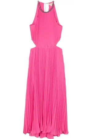 Michael Kors Vestido midi plisado