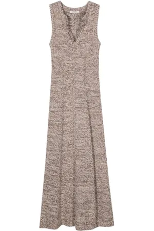 Dorothee Schumacher Vestido con hilo metalizado