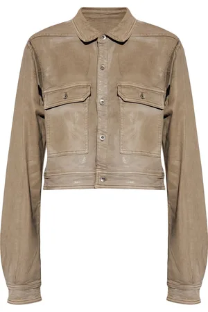 Rick Owens Chaqueta vaquera con aberturas