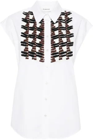 P.A.R.O.S.H. Camisa sin mangas con lentejuelas