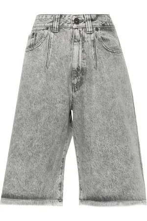 Vaquera Pantalones vaqueros cortos con cordones
