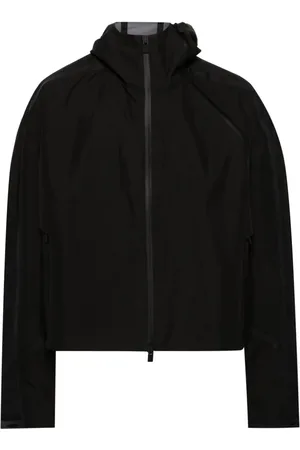 HELIOT EMIL Chaqueta con cremallera decorativa y capucha