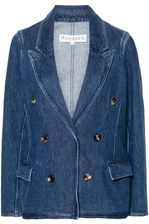 J.W.Anderson Blazer vaquero con doble botonadura