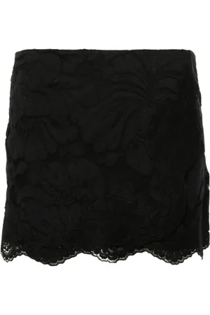 Nº21 Minifalda con encaje floral