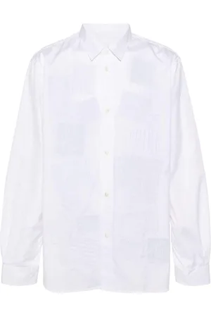 JUNYA WATANABE Camisa con detalle patchwork