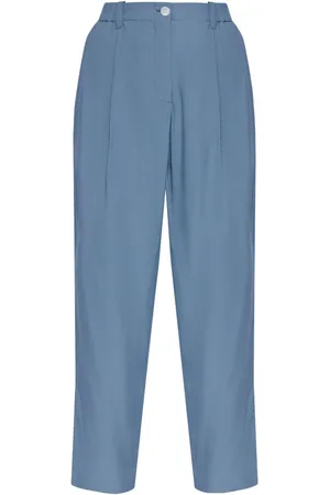 Kenzo Pantalones rectos lisos