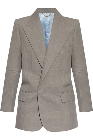 Victoria Beckham Blazer con borde en contraste