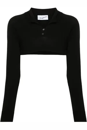 Vaquera Polo corto con logo estampado
