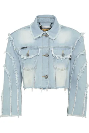 Philipp Plein Chaqueta vaquera corta