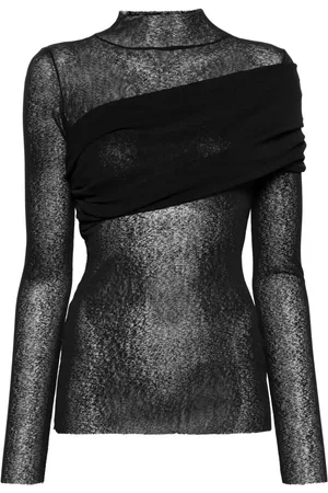 Atu Body Couture Top semitranslúcido de x Rue Ra