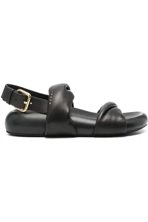 Marni Sandalias con logo estampado