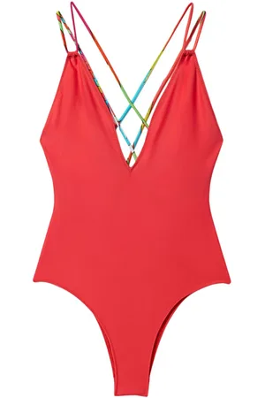 Puccini Bañador Iride con espalda abierta