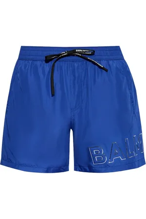 Balmain Bañador con logo estampado