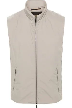 MOORER Chaleco Marmo acolchado