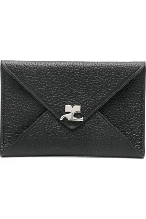 Courrèges Tarjetero con placa del logo