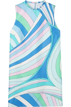 Puccini Vestido corto con estampado Iride