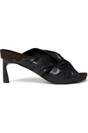 Stella McCartney Mules con detalle fruncido