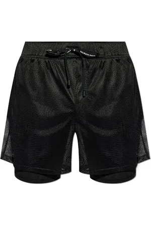 Balmain Bañador con malla a capas