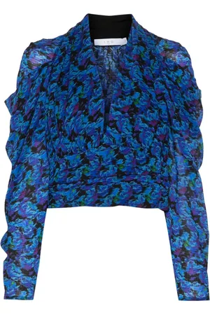 IRO Blusa Nycia con cuello en V