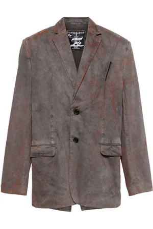 Y / PROJECT Blazer con logo bordado