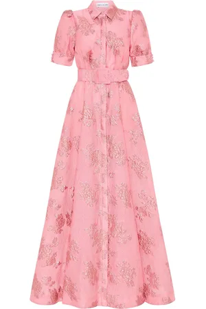Rebecca Vallance Vestido de fiesta Annette con brocado floral