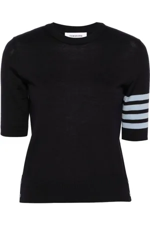 Thom Browne Camiseta con motivo 4-Bar Stripes